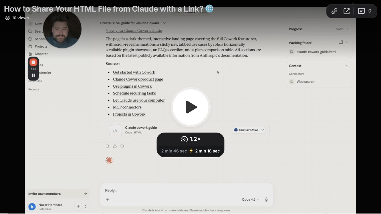 Watch the sharable.link demo